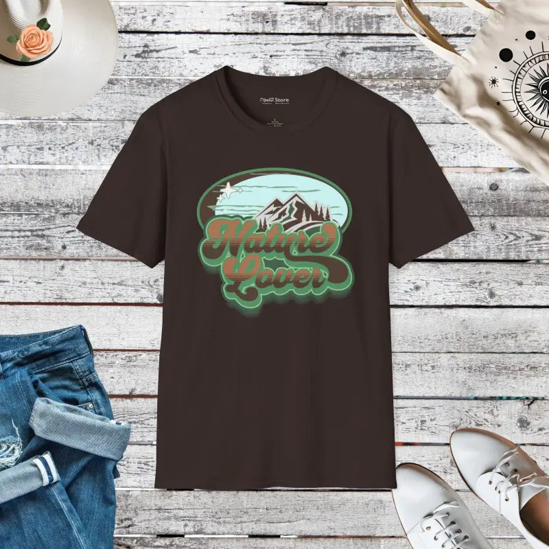 Nature Lover Unisex Softstyle T Shirt - Soft Cotton Comfort - DipaliZ