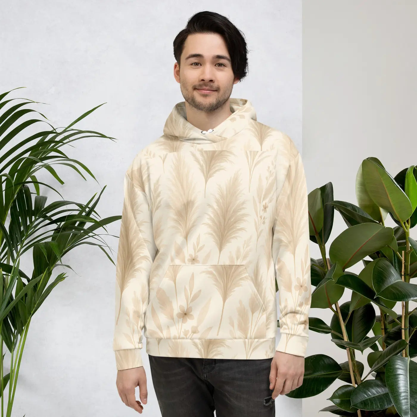 Vibrant Brushed Fleece Hoodie - Double-Lined Hood - DipaliZ