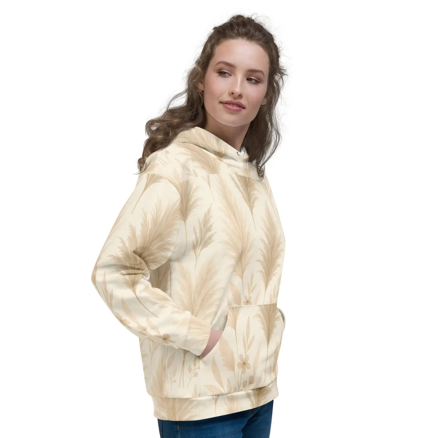 Vibrant Brushed Fleece Hoodie - Double-Lined Hood - DipaliZ