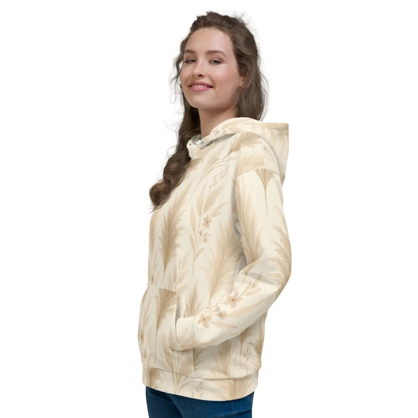 Vibrant Brushed Fleece Hoodie - Double-Lined Hood - DipaliZ