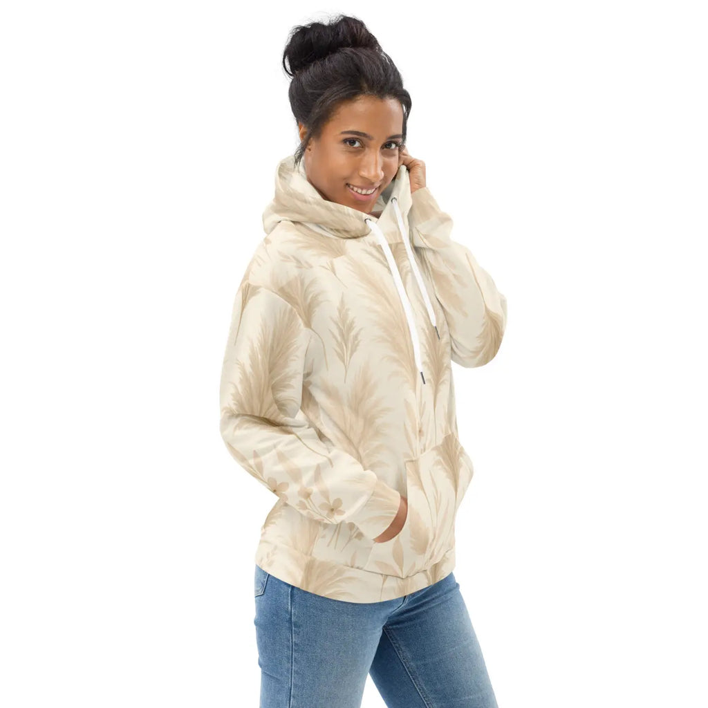 Vibrant Brushed Fleece Hoodie - Double-Lined Hood - DipaliZ