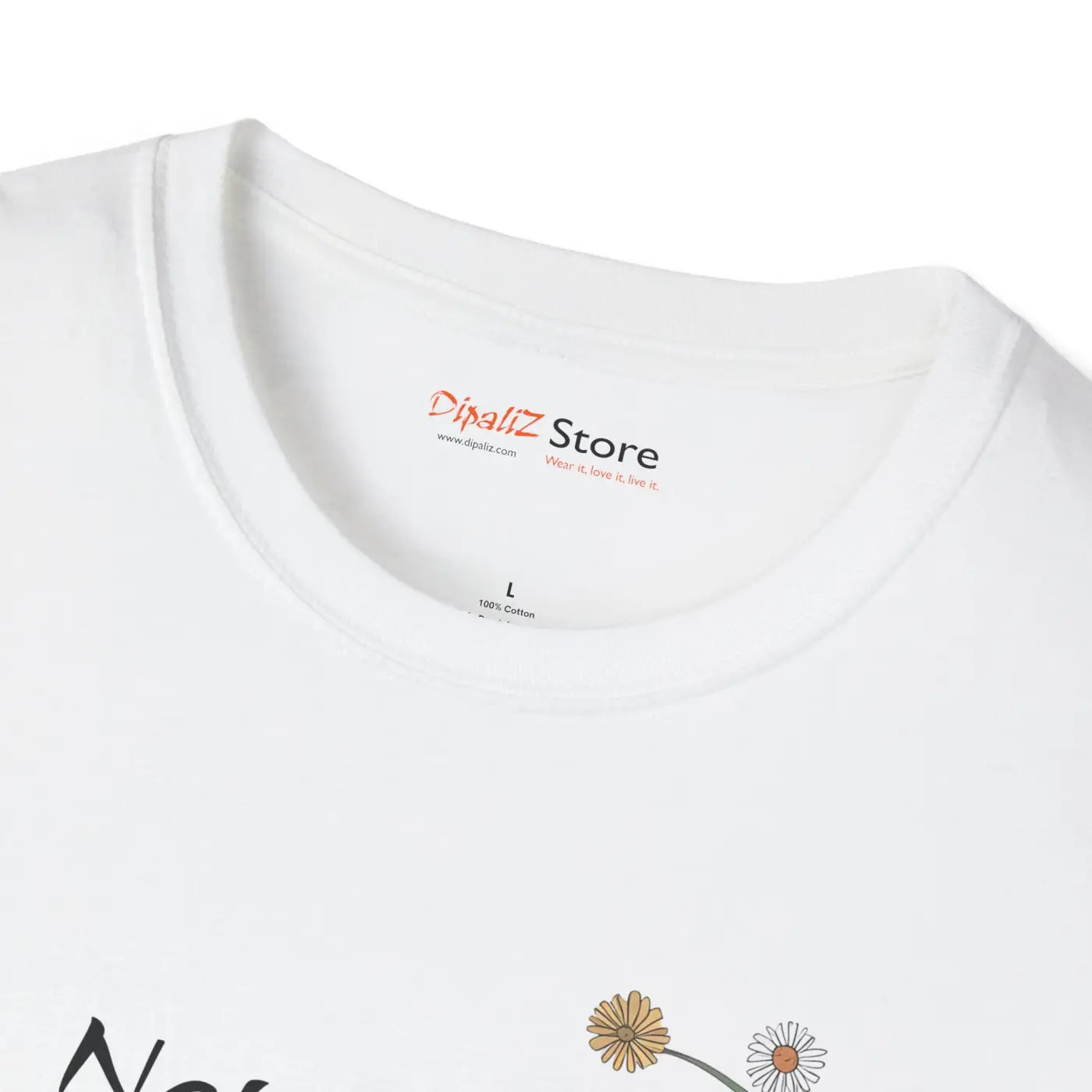 Softstyle Wildflower Tee - Unisex Style Meets Comfort - DipaliZ