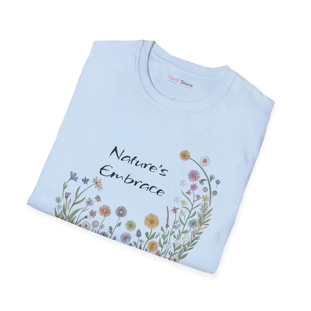 Softstyle Wildflower Tee - Unisex Style Meets Comfort - DipaliZ