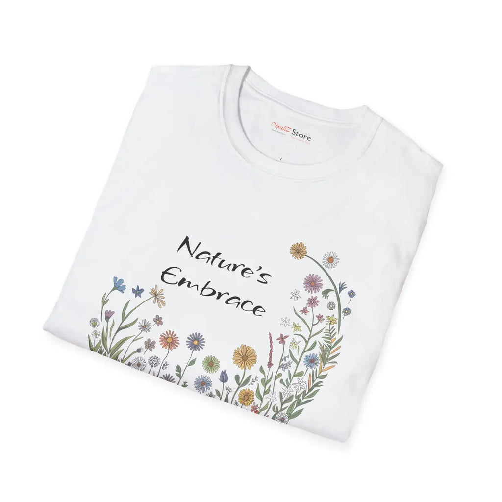 Softstyle Wildflower Tee - Unisex Style Meets Comfort - DipaliZ