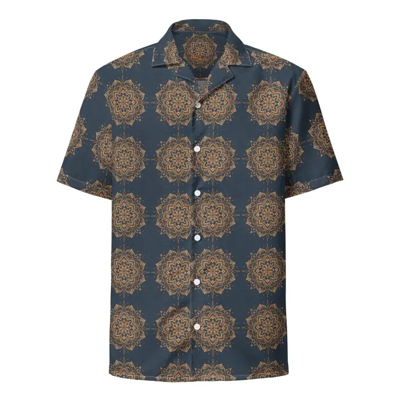 Unisex Button Shirt - Coastal Nautical Style - DipaliZ