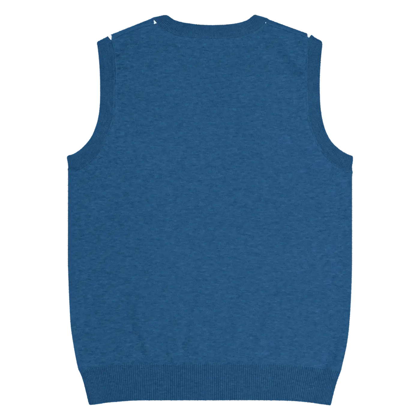 White Polka Dot Knit Vest - Retro Navy Style - DipaliZ