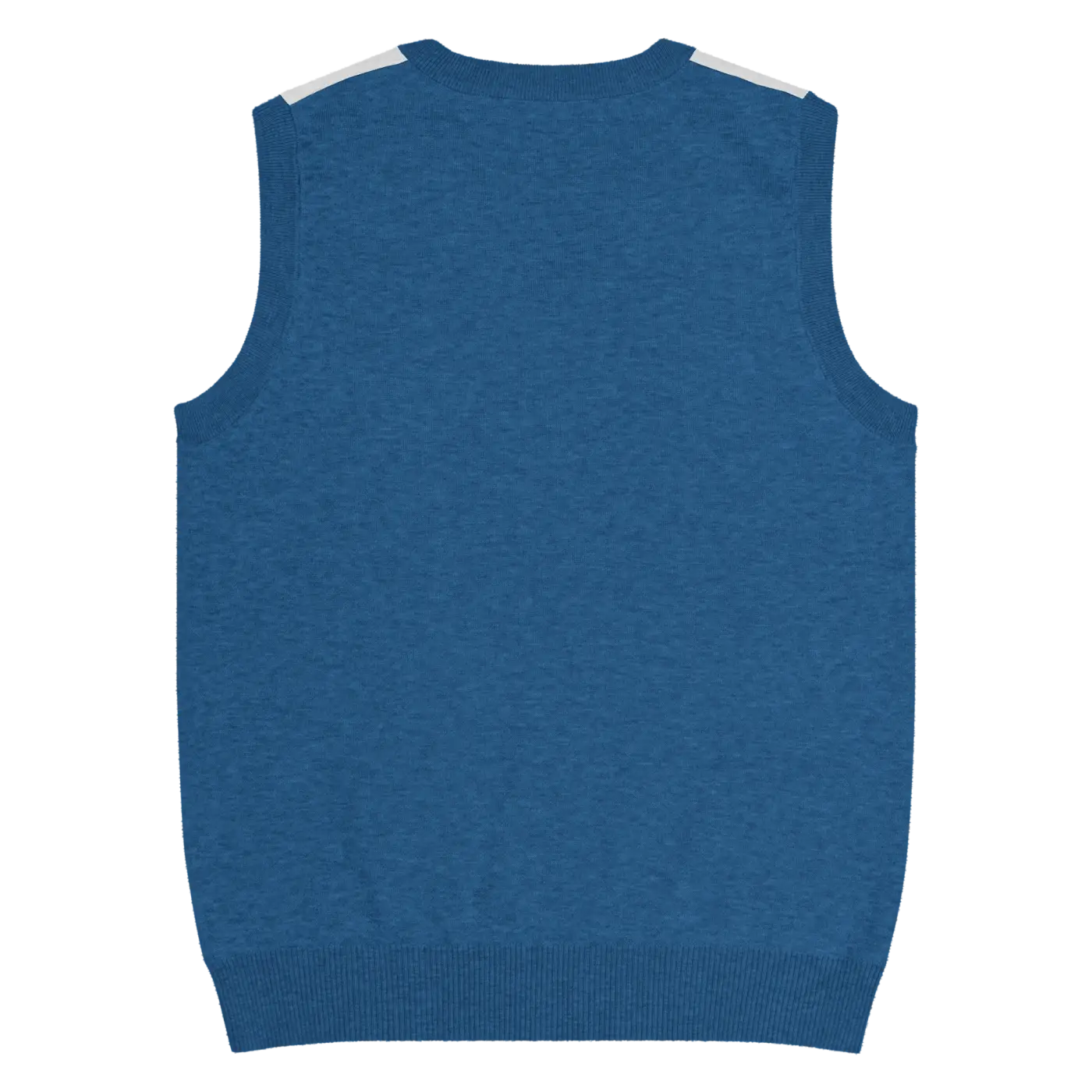 White Polka Dot Knit Vest - Retro Navy Style - DipaliZ