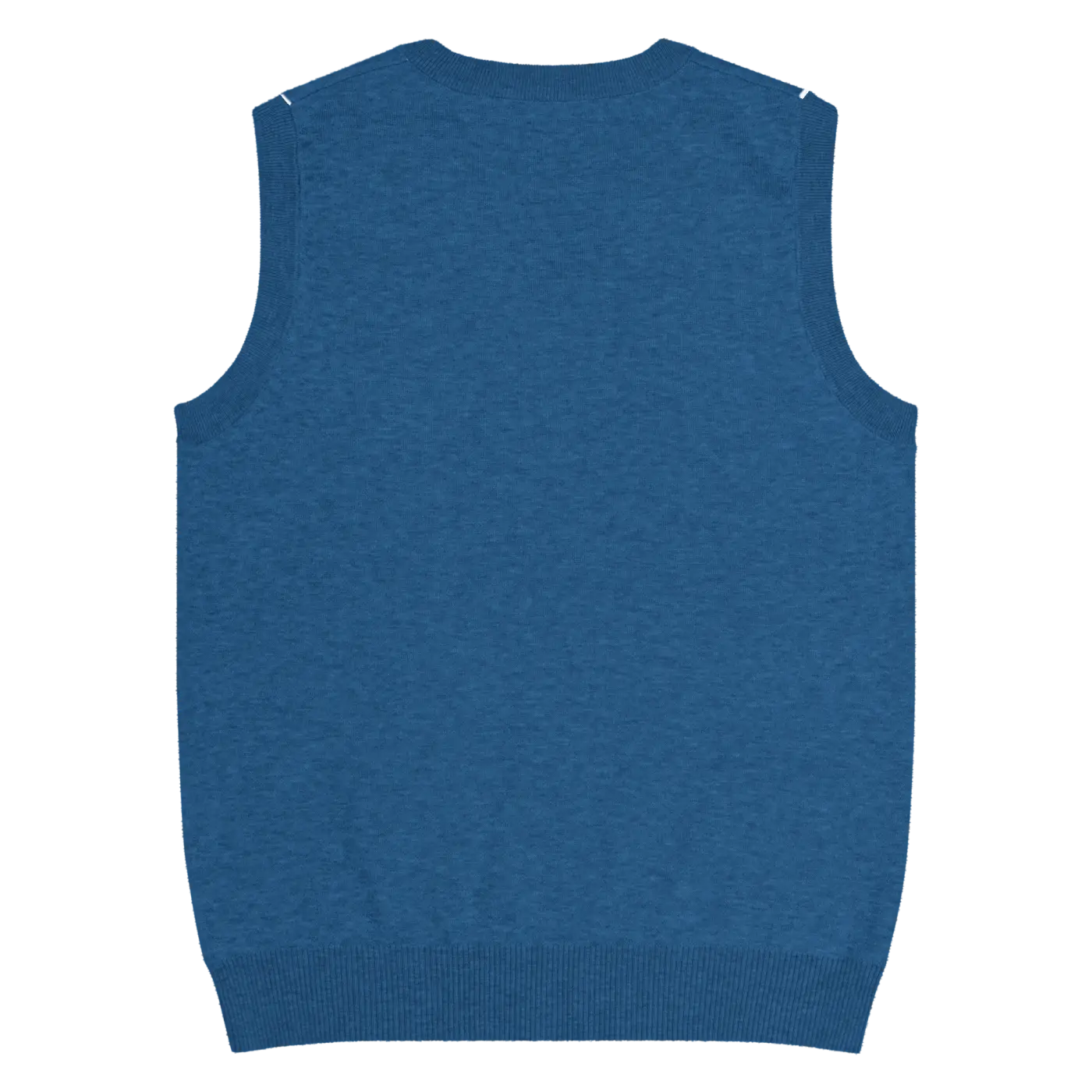 White Polka Dot Knit Vest - Retro Navy Style - DipaliZ