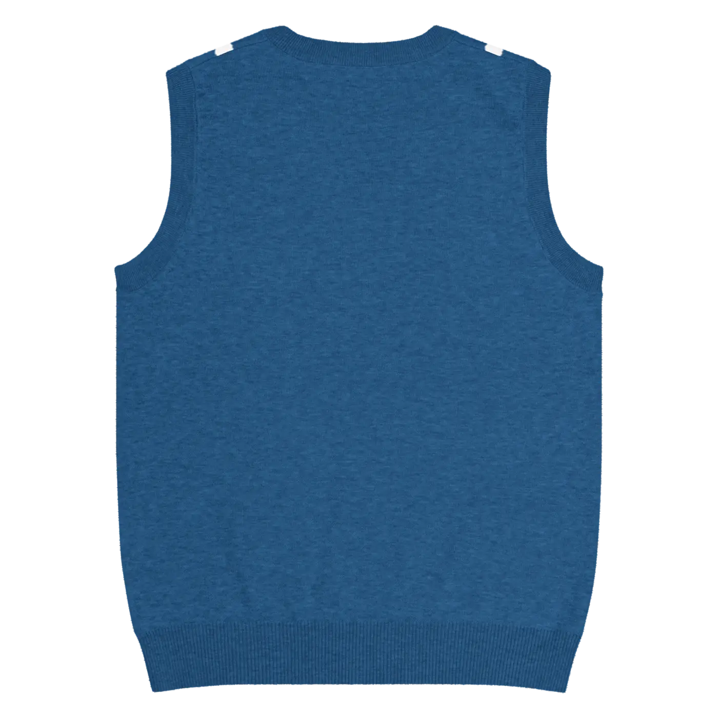 White Polka Dot Knit Vest - Retro Navy Style - DipaliZ
