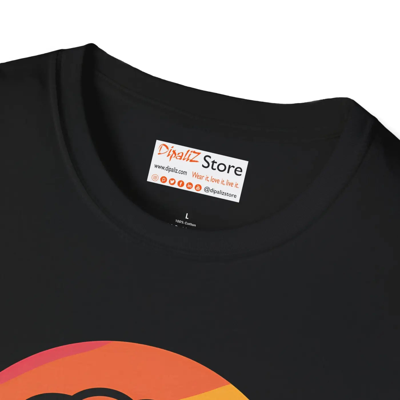 Vibrant Unisex Softstyle Comfort Tee - Premium Cotton - DipaliZ