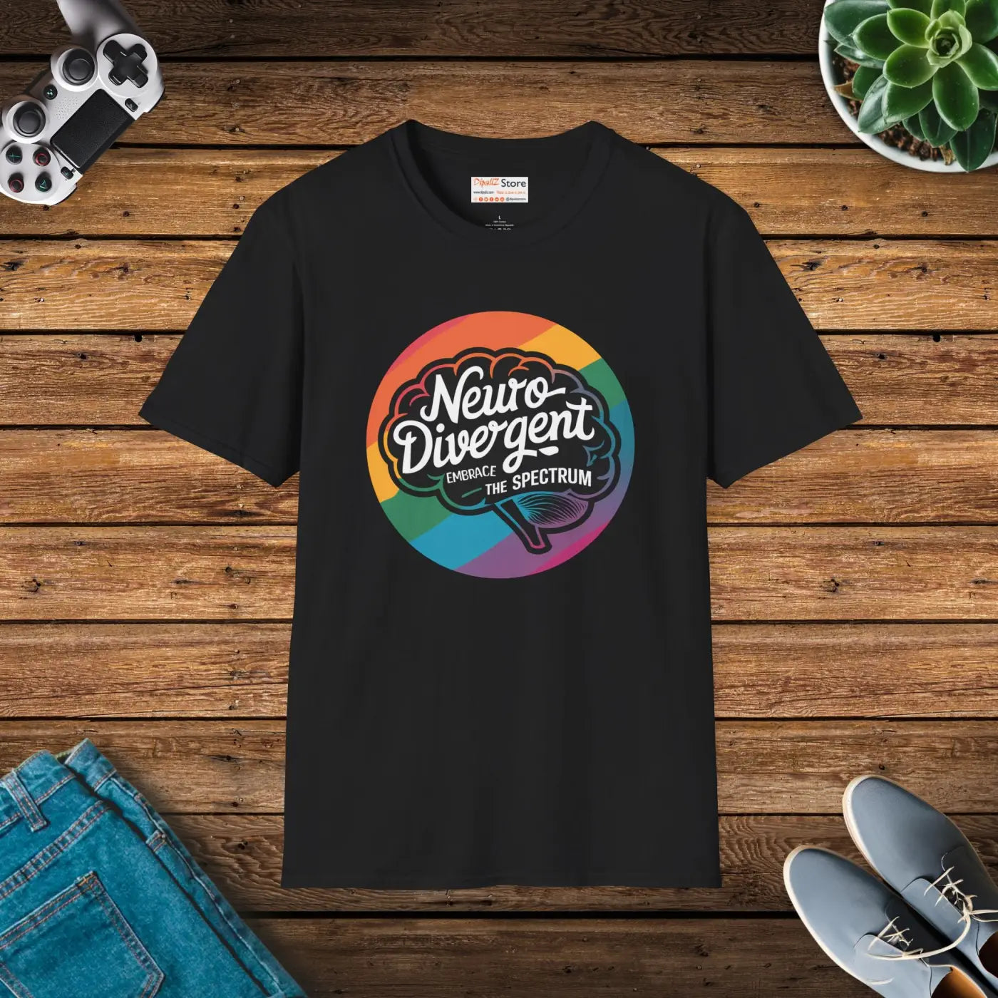 Vibrant Unisex Softstyle Comfort Tee - Premium Cotton - DipaliZ