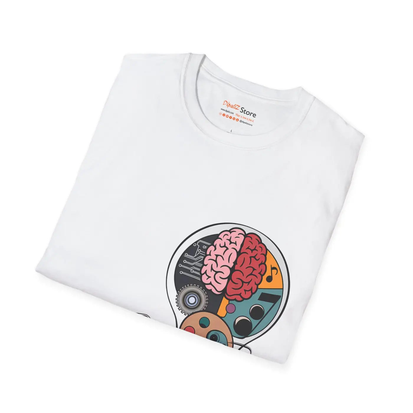 Neurodivergent Thinker Unisex Softstyle Tee - Comfort - DipaliZ
