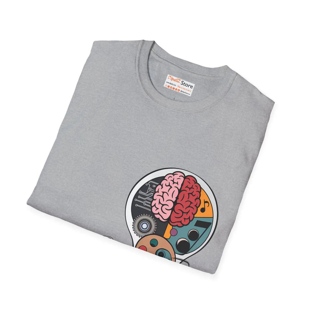 Neurodivergent Thinker Unisex Softstyle Tee - Comfort - DipaliZ