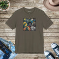 Ninja Cat Night Stalker Tee - Unisex Cotton Shirt - DipaliZ