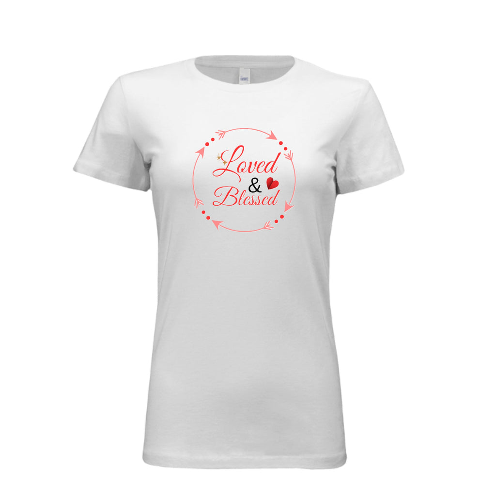 Loved and Blessed Womens Tee