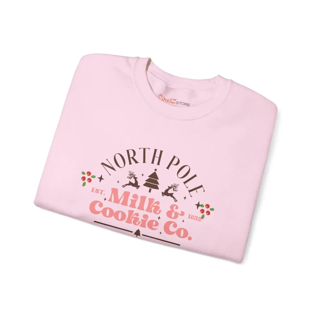 North Pole Vibes Crewneck Sweatshirt - Cozy Winter Style - DipaliZ