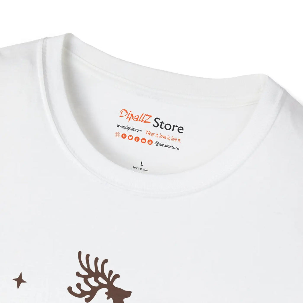 North Pole Christmas Tee - Festive Holiday Top - DipaliZ