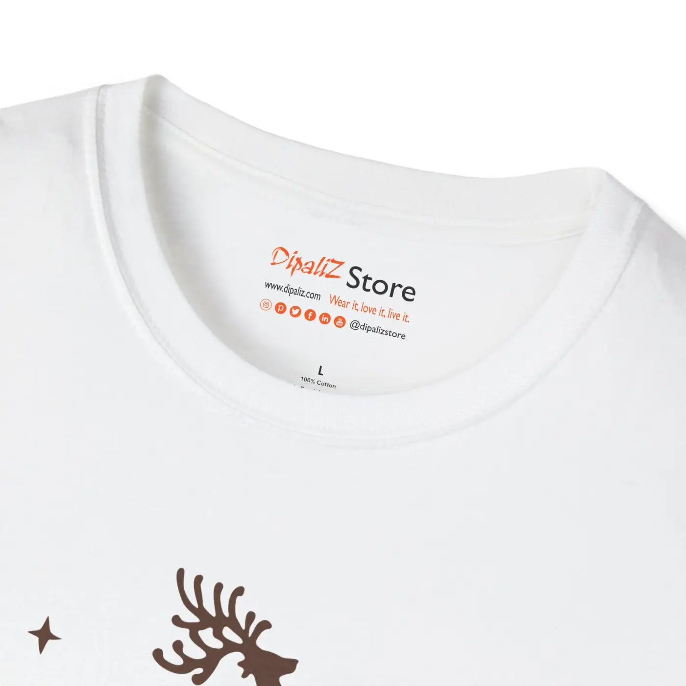 North Pole Christmas Tee - Festive Holiday Top - DipaliZ