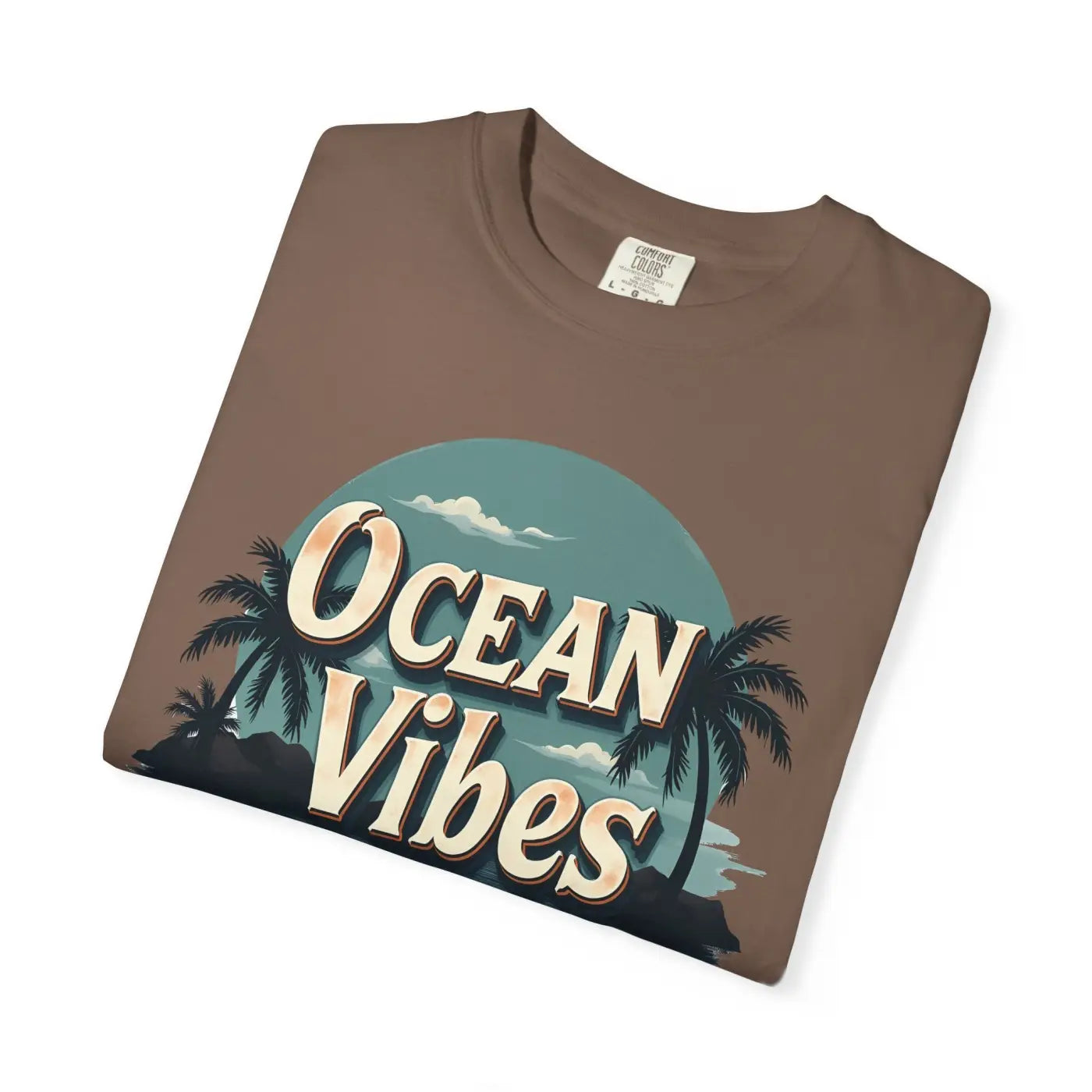 Ocean Vibes Unisex Garment-Dyed T-Shirt - Summer Ready - DipaliZ