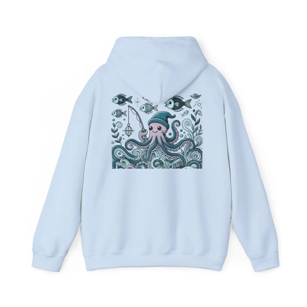 Oceanic Adventure Hoodie - Whale Art Beach Vibes - DipaliZ