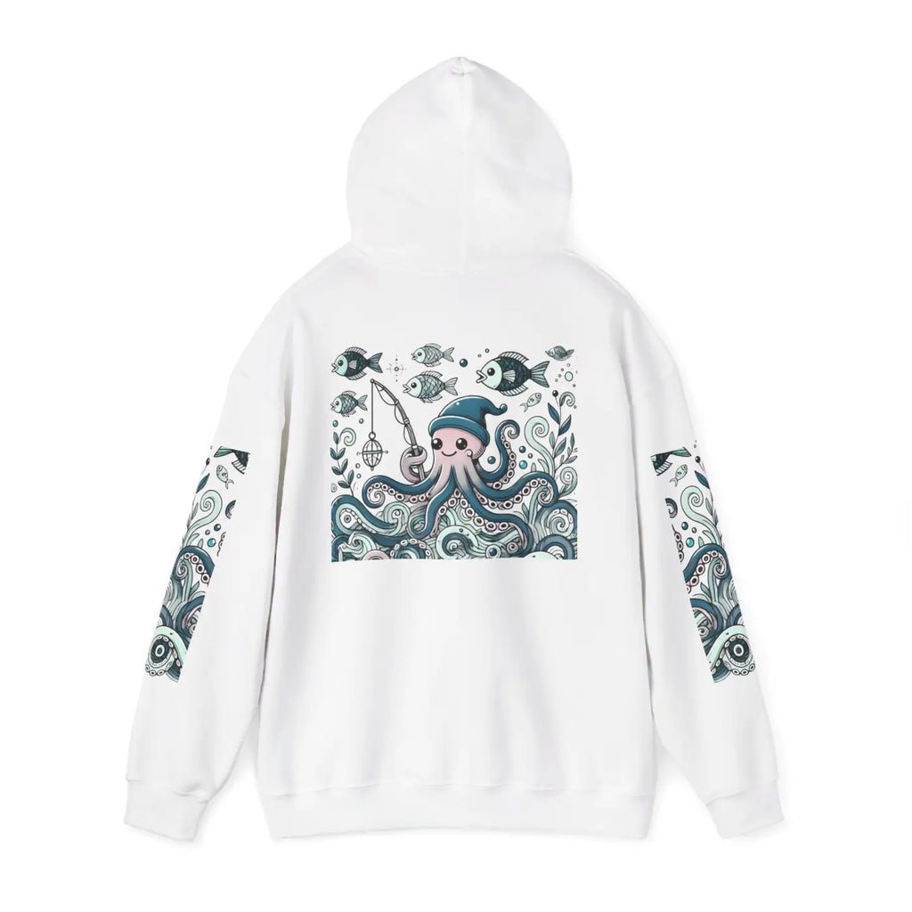 Oceanic Adventure Hoodie - Whale Art Beach Vibes - DipaliZ