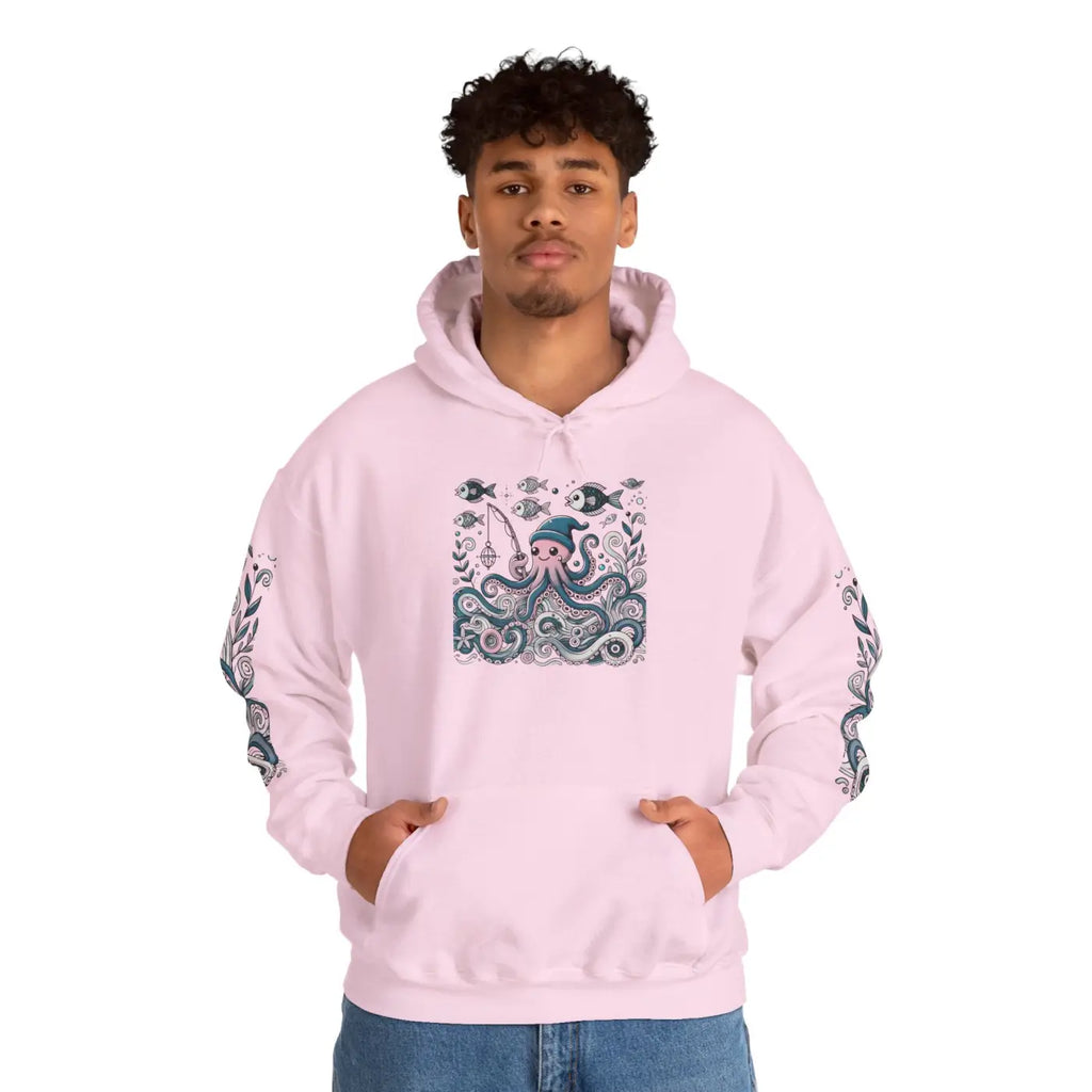 Oceanic Adventure Hoodie - Whale Art Beach Vibes - DipaliZ