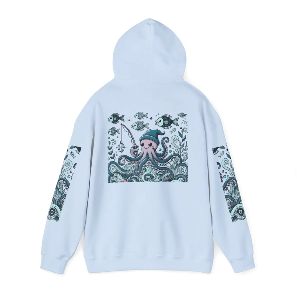 Oceanic Adventure Hoodie - Whale Art Beach Vibes - DipaliZ