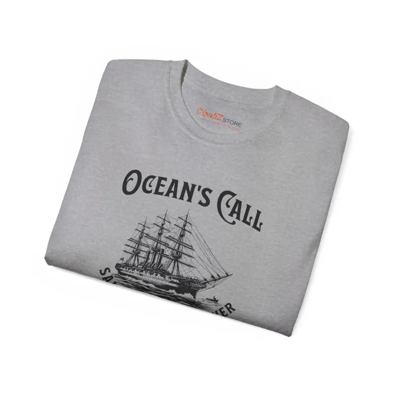 Adventure Explorer Tee - Sail Oceans Call Design - DipaliZ