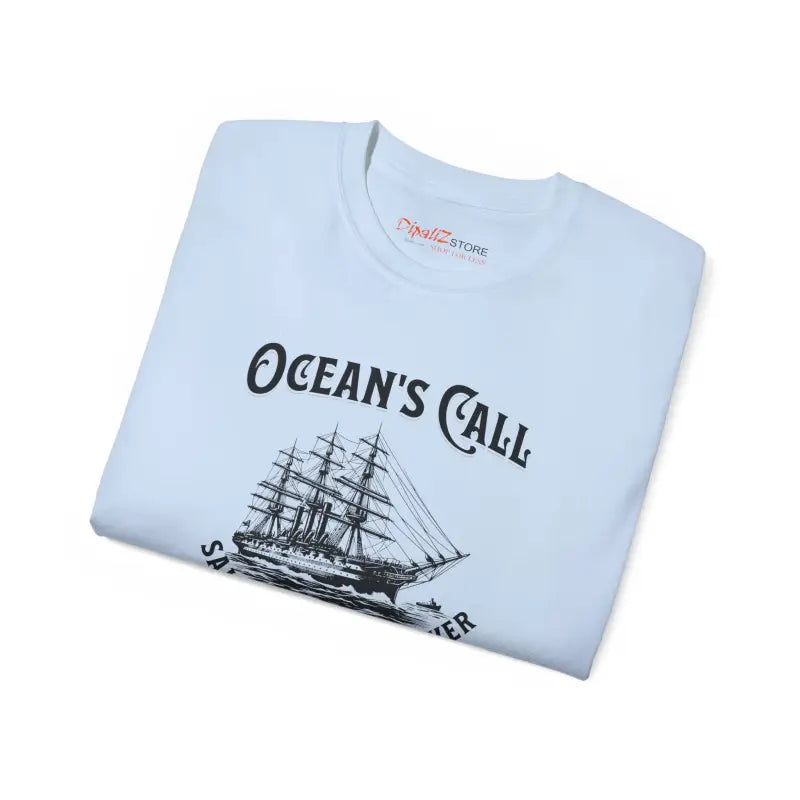 Adventure Explorer Tee - Sail Oceans Call Design - DipaliZ