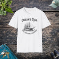 Oceans Call Tee - Sail Explore Discover Soft Cotton - DipaliZ