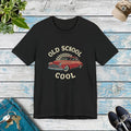 Old School Cool Car Enthusiasts Unisex Jersey Tee - DipaliZ