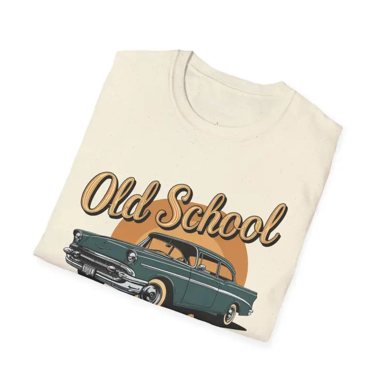 Vintage Car Tee - Cool Comfort Ring-Spun Cotton - DipaliZ