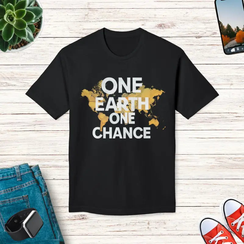 One Earth One Chance T-Shirt - Celebrate Earth Day - DipaliZ