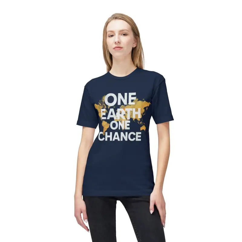 One Earth One Chance T-Shirt - Celebrate Earth Day - DipaliZ