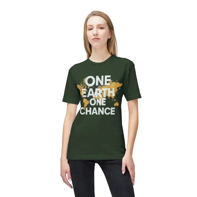 One Earth One Chance T-Shirt - Celebrate Earth Day - DipaliZ