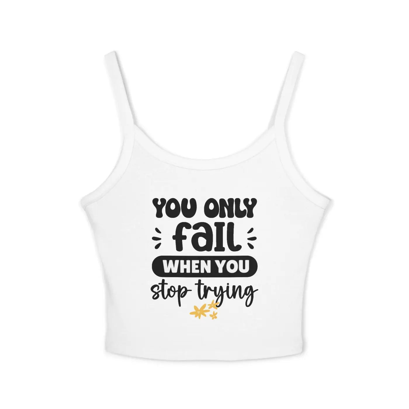 Spaghetti Strap Tank - Flattering Mid-Length Cut - DipaliZ