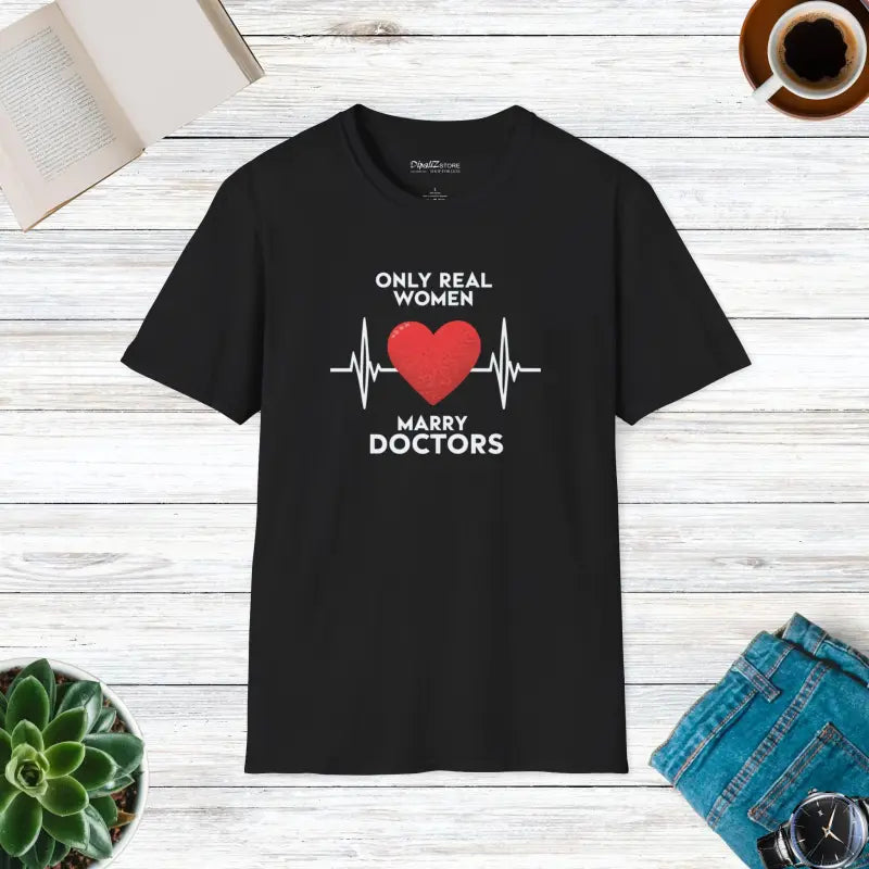 Doctors Heart Tee - Soft Unisex Cotton Comfort - DipaliZ