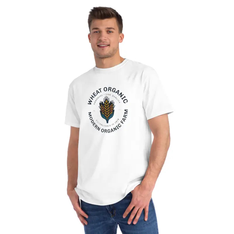 Classic Wheat Tee - Certified Organic Cotton - DipaliZ