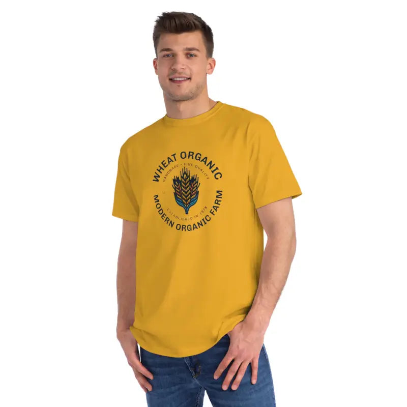 Classic Wheat Tee - Certified Organic Cotton - DipaliZ