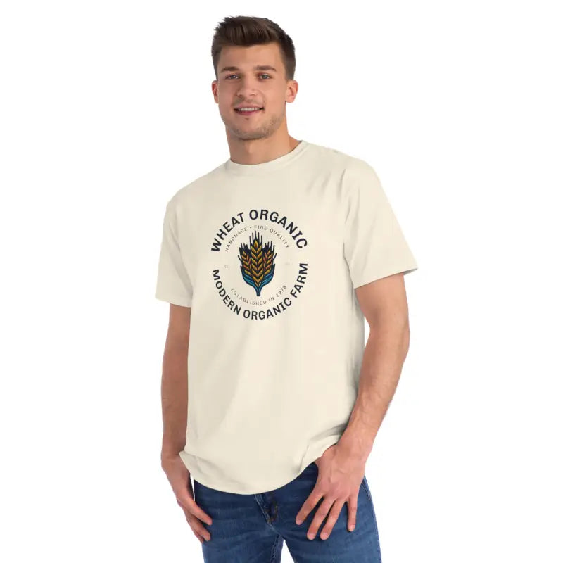 Classic Wheat Tee - Certified Organic Cotton - DipaliZ