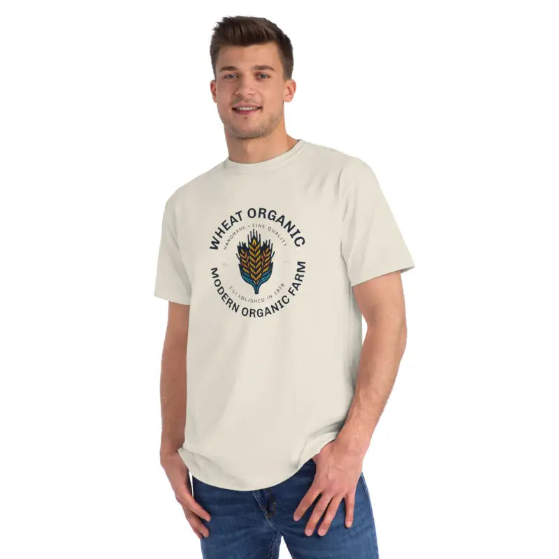 Classic Wheat Tee - Certified Organic Cotton - DipaliZ
