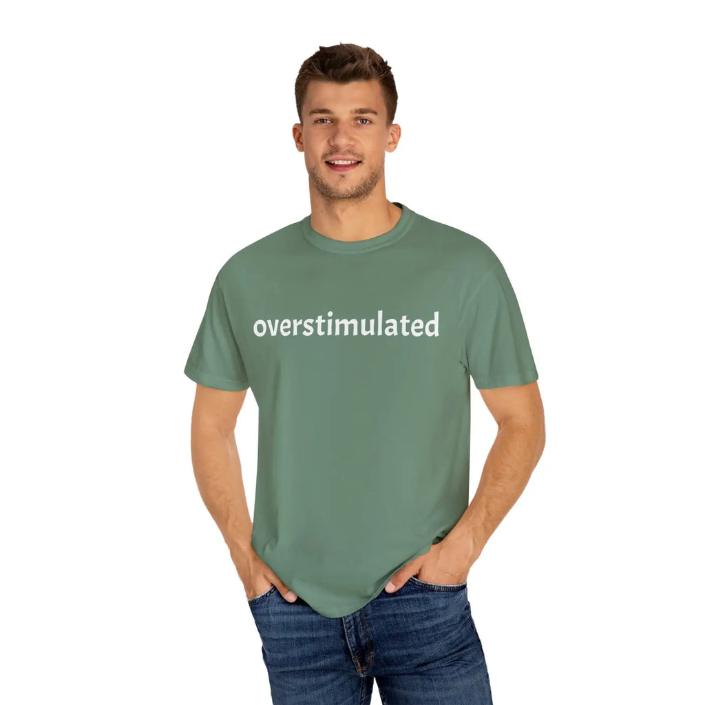 Garment-Dyed T-Shirt - Trendy Unisex Tee for Summer - DipaliZ