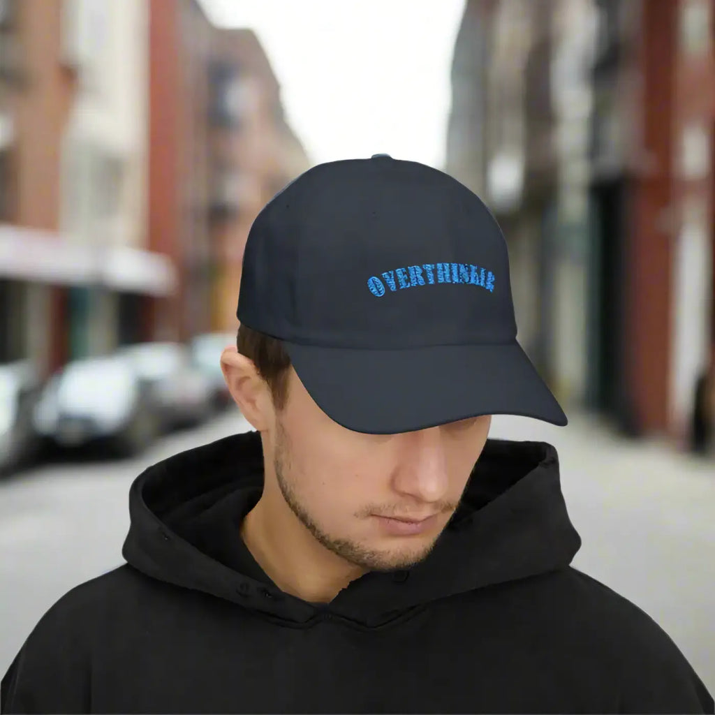 Overthinker Classic Dad Cap - Effortless Everyday White - DipaliZ
