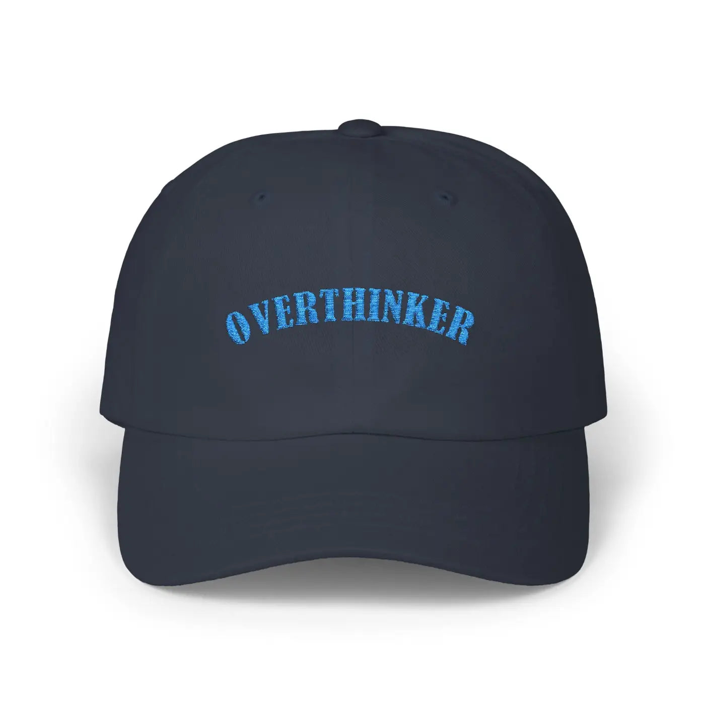 Overthinker Classic Dad Cap - Effortless Everyday White - DipaliZ