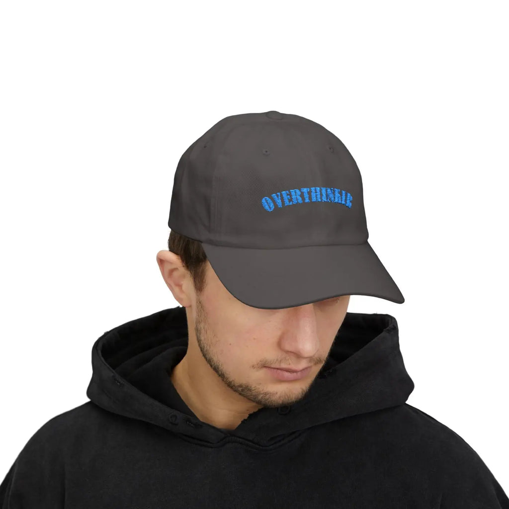 Overthinker Classic Dad Cap - Effortless Everyday White - DipaliZ