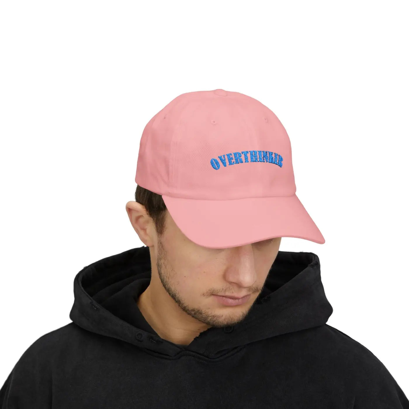Overthinker Classic Dad Cap - Effortless Everyday White - DipaliZ