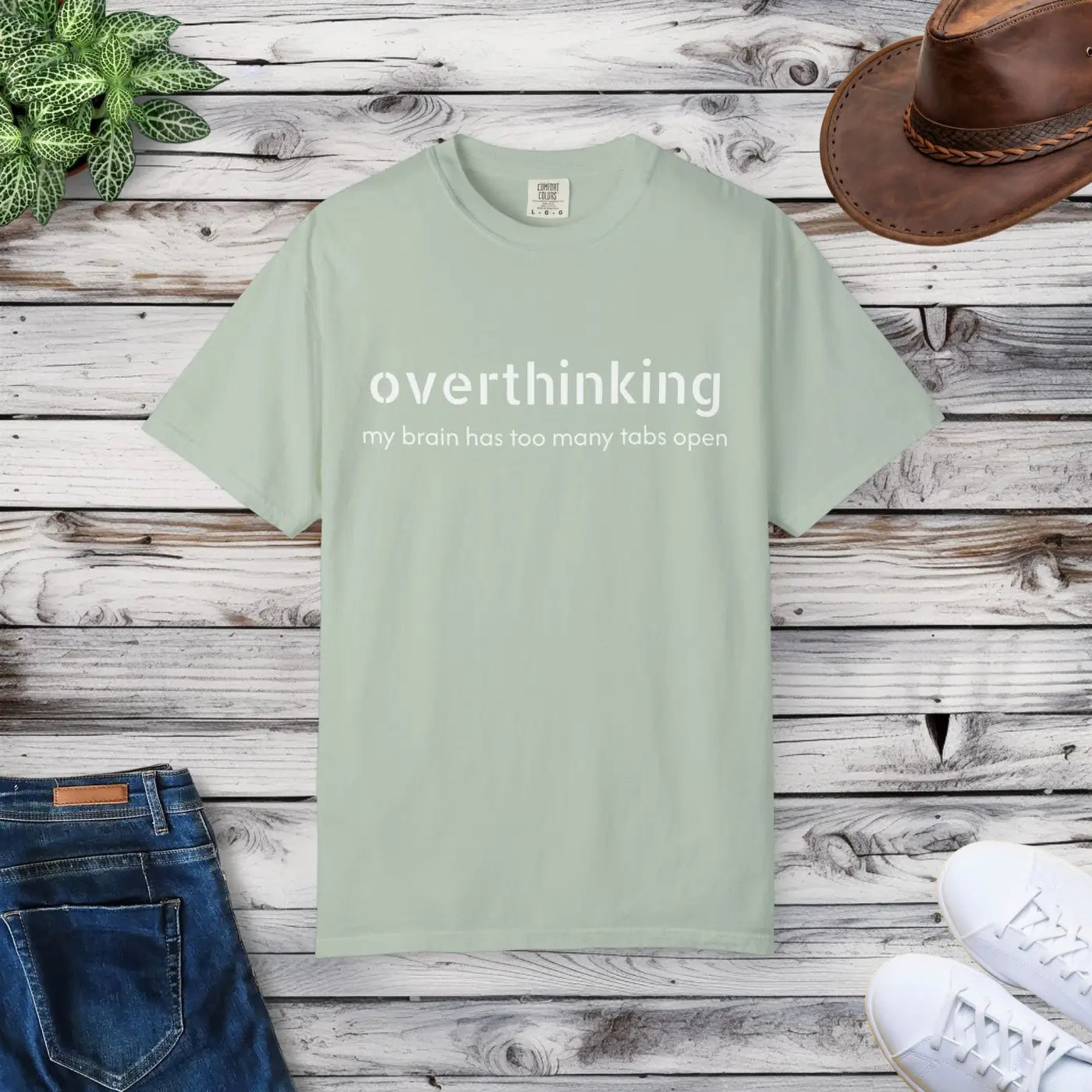 Unisex Garment-Dyed T-Shirt - Mental Health Awareness - DipaliZ