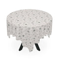 Polyester Tablecloth - Plants and Birds One-Sided Print - DipaliZ