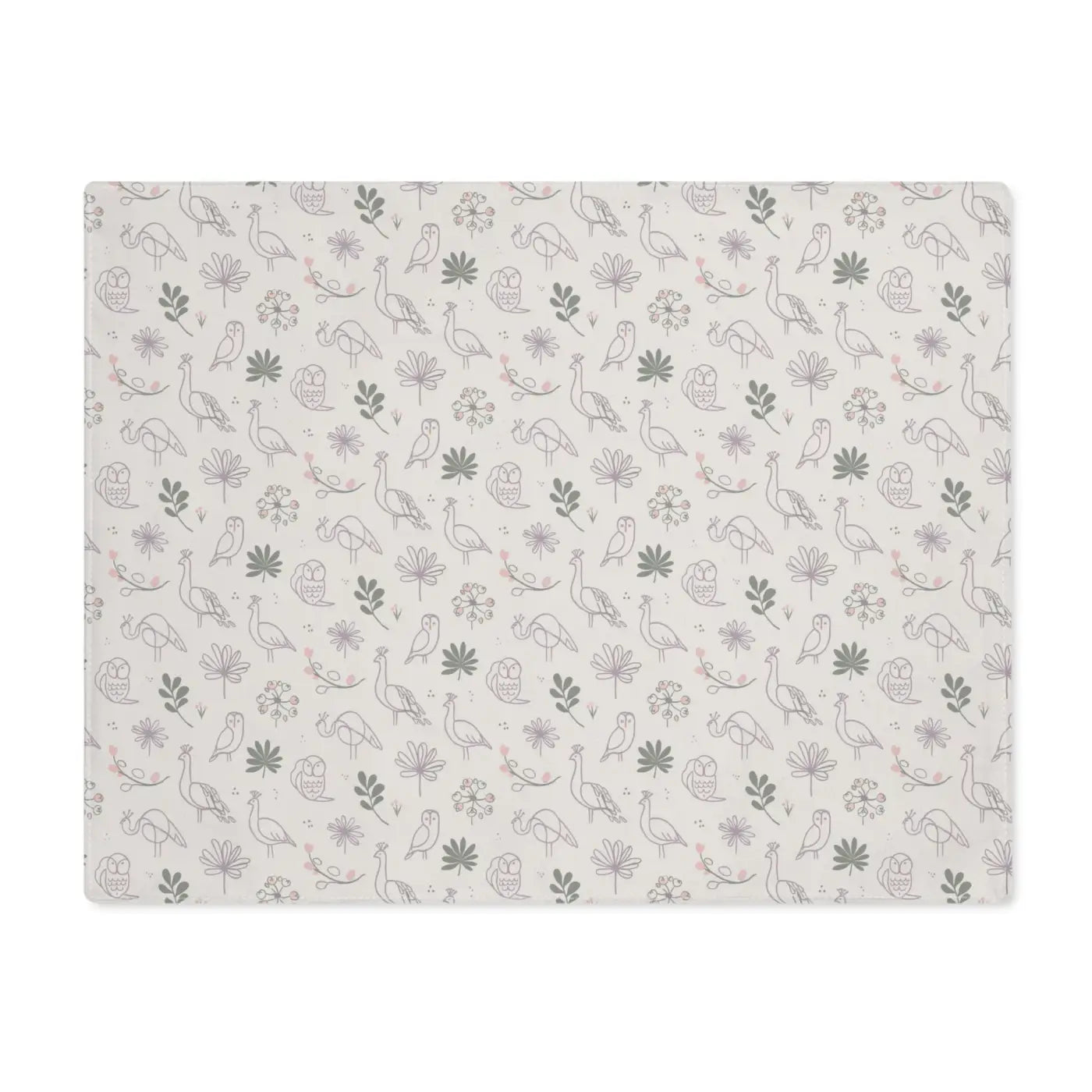 Durable Cotton Placemats - Nature and Animals Design - DipaliZ