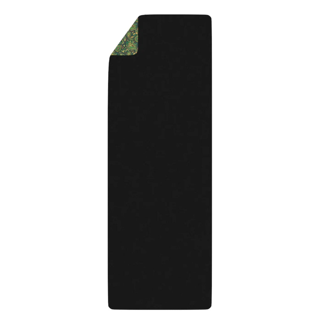 Paisley Rubber Yoga Mat - High Definition Print - DipaliZ